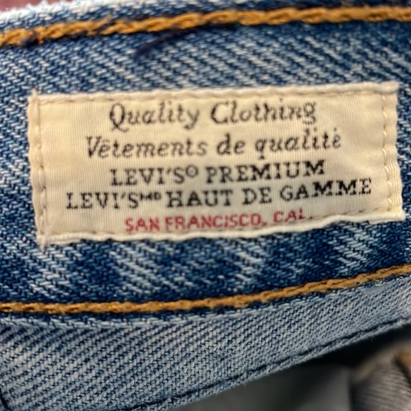 Levi’s classic jeans with no stretch - Picture 5 of 8